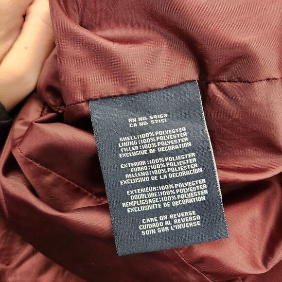 Tommy Hilfiger Quilted Zip-Up Jacket Blue Size L - Picture 5 of 11